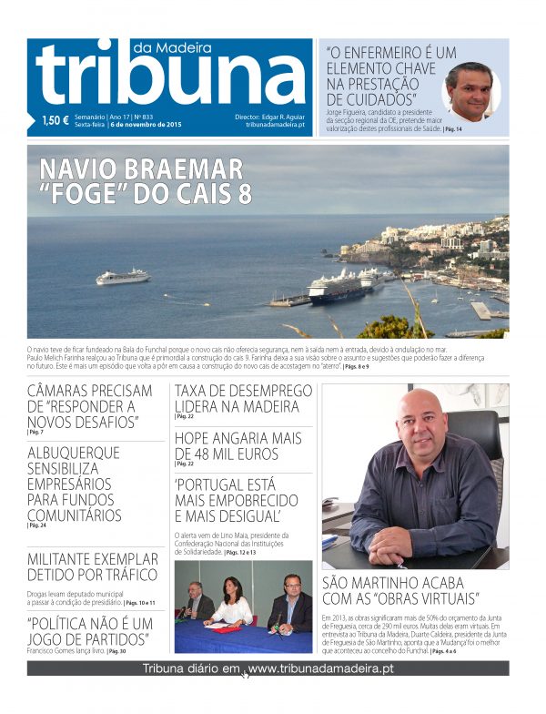 N.º 833 - 06/11/2016 - Tribuna da Madeira