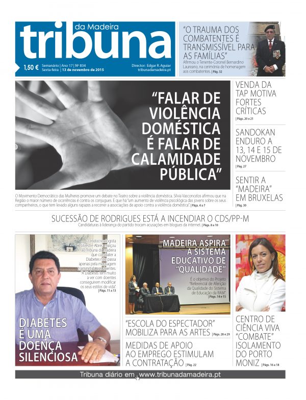 N.º 834 - 13/11/2016 - Tribuna da Madeira