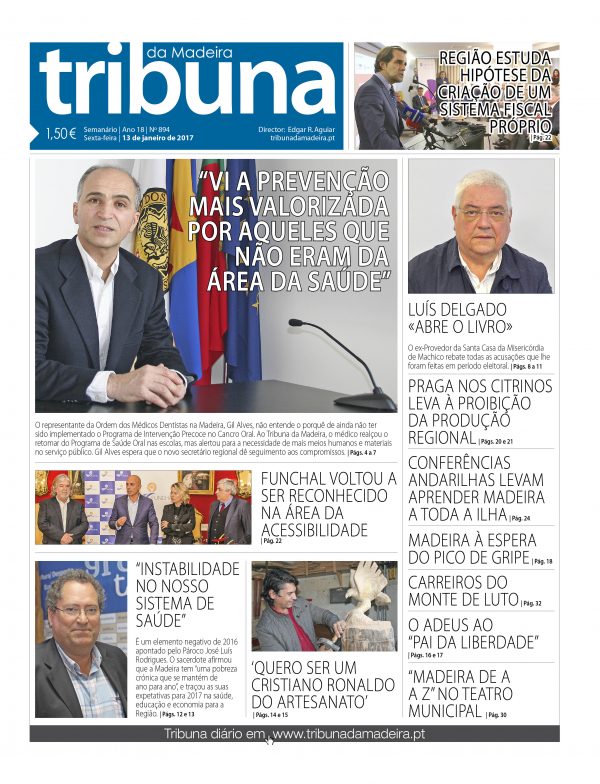 Nº 894 - 13/01/2017 - Tribuna da Madeira