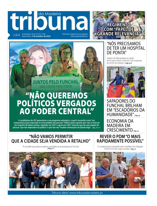 Nº 1346 – 03/10/2025 – Tribuna da Madeira