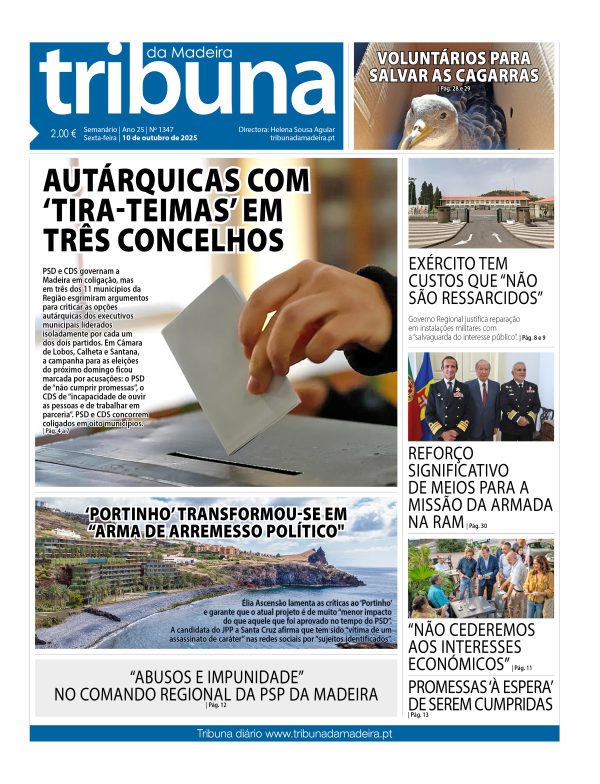 Nº 1347 – 10/10/2025 – Tribuna da Madeira