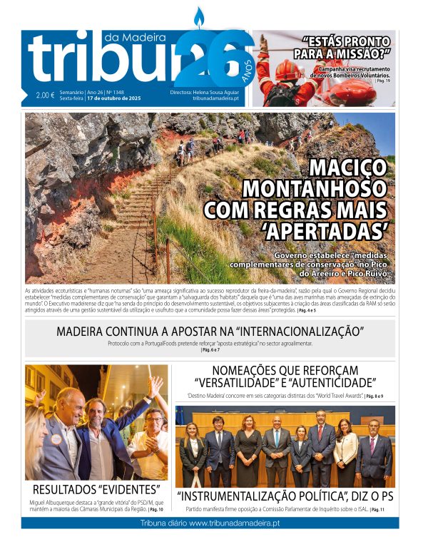 Nº 1348 – 17/10/2025 – Tribuna da Madeira