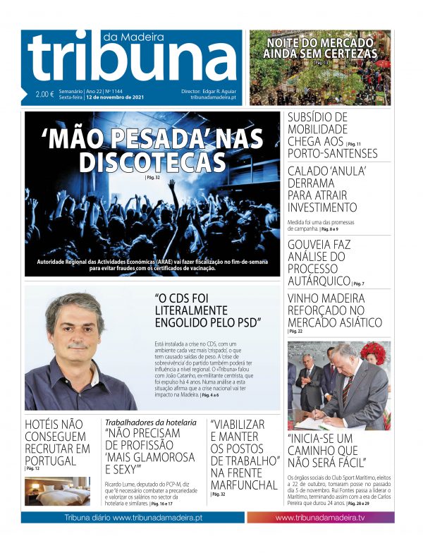 Nº 1144 – 12/11/2021 – Tribuna da Madeira