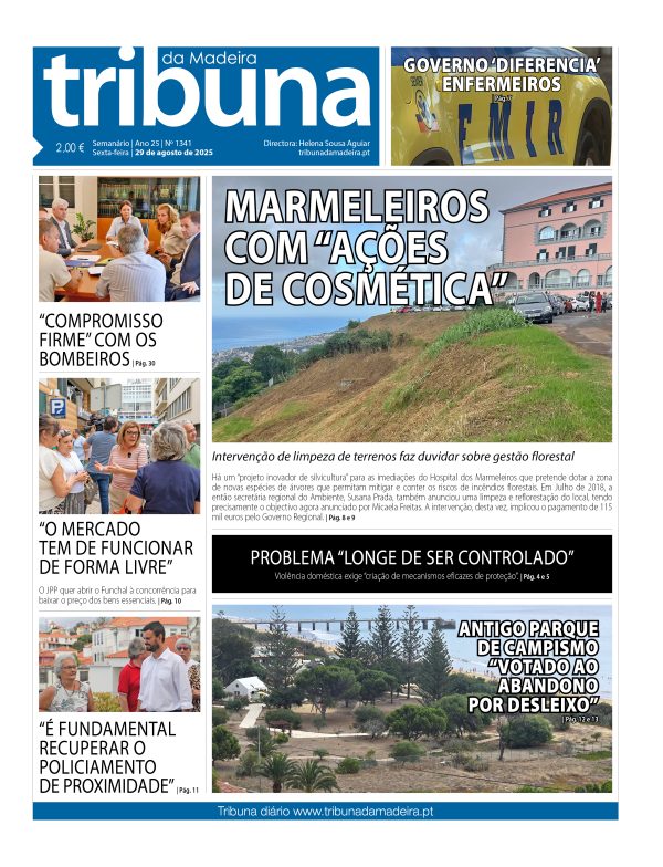 Nº 1341 – 28/08/2025 – Tribuna da Madeira
