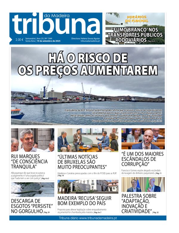 Nº 1344 – 19/09/2025 – Tribuna da Madeira
