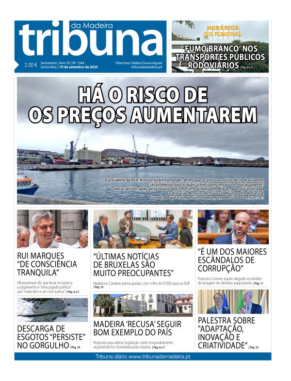 Nº 1344 – 19/09/2025 – Tribuna da Madeira
