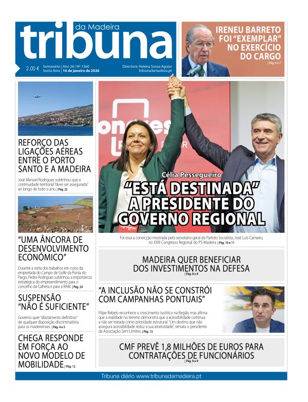 Nº 1360 – 16/01/2026 – Tribuna da Madeira