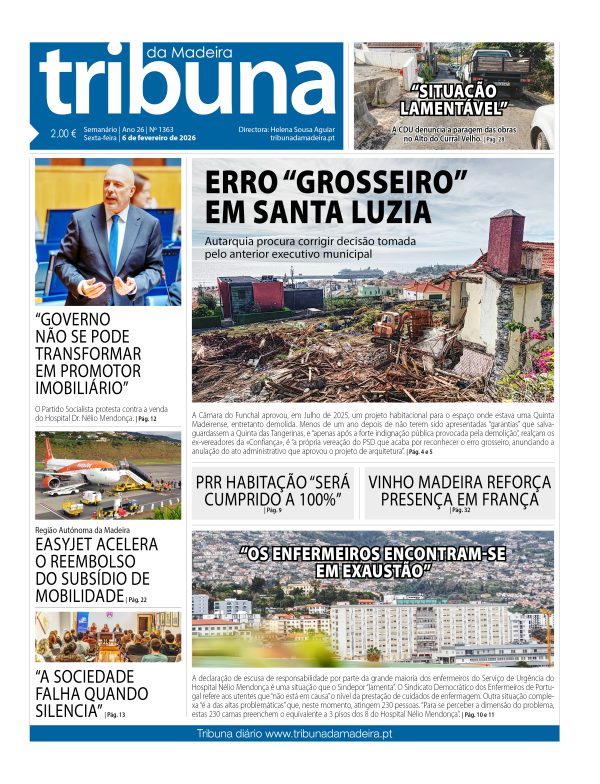 Nº 1363 – 06/02/2026 – Tribuna da Madeira