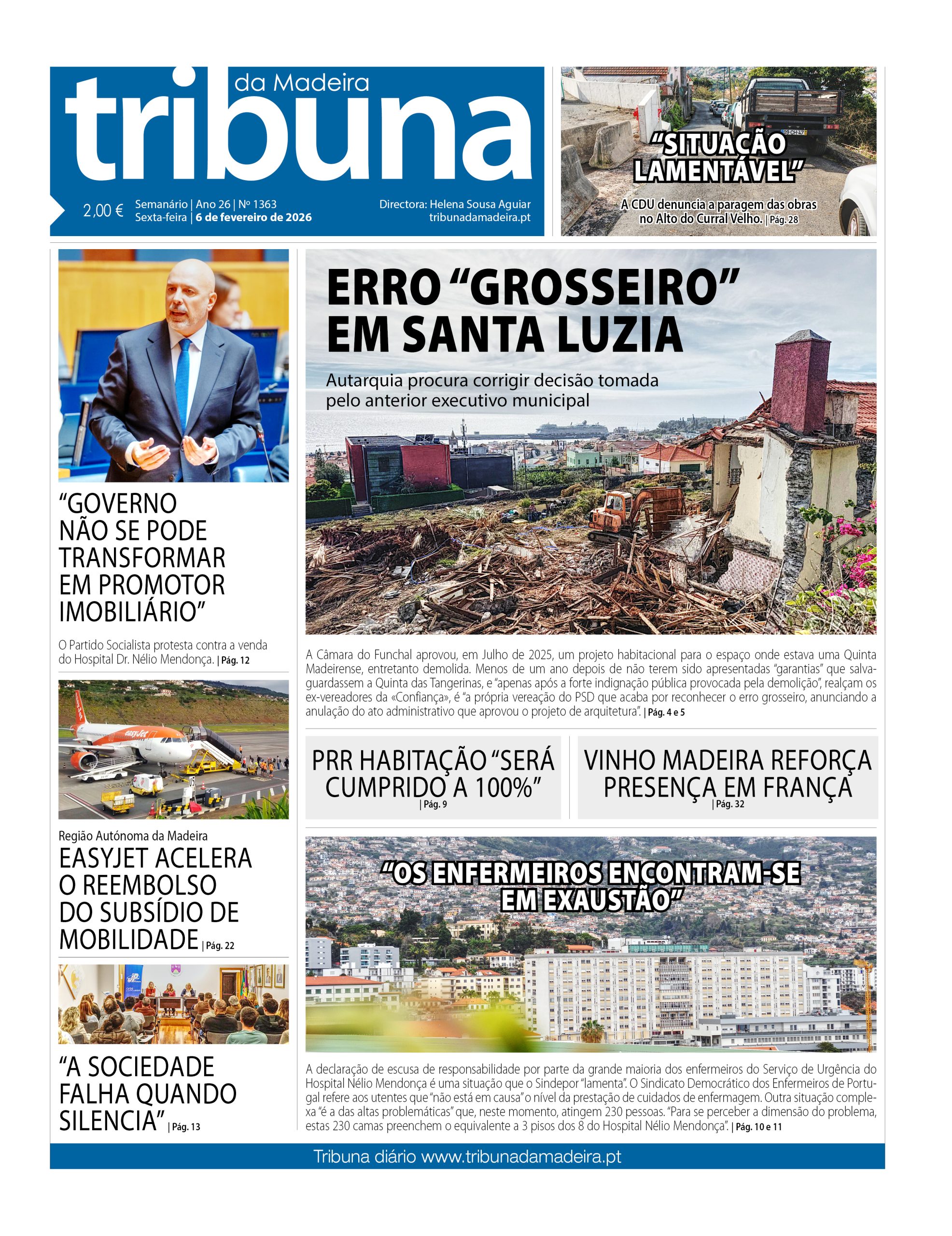Nº 1363 – 06/02/2026 – Tribuna da Madeira