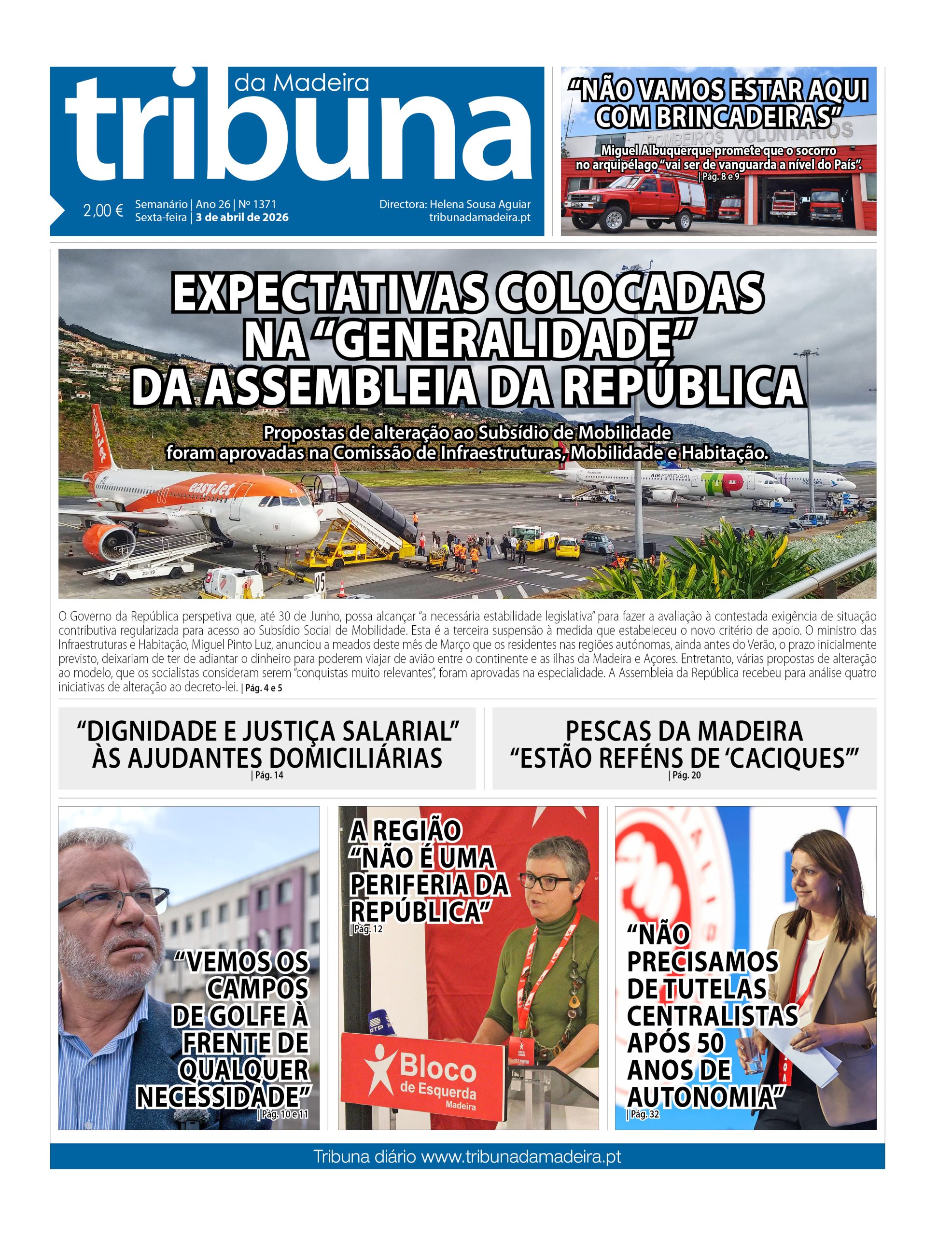 Nº 1371 – 03/04/2026 – Tribuna da Madeira