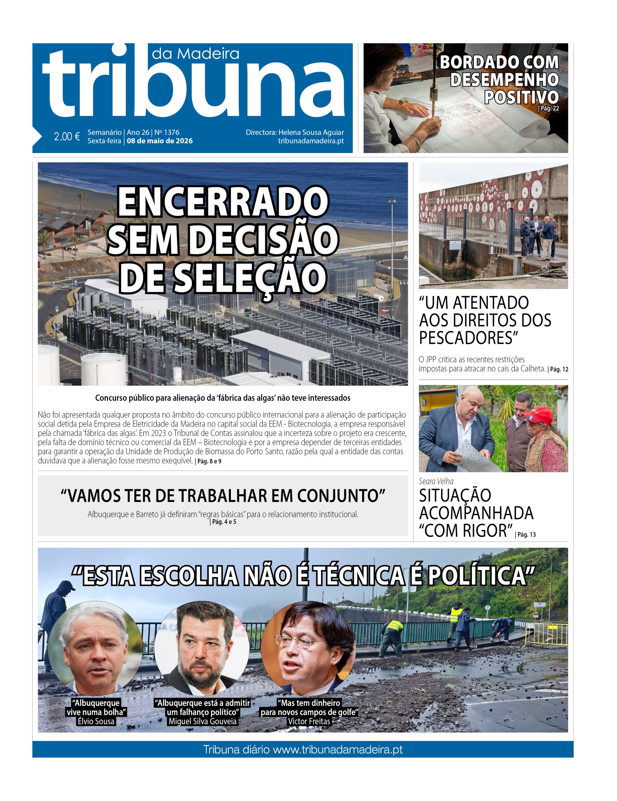 Nº 1376 – 08/05/2026 – Tribuna da Madeira