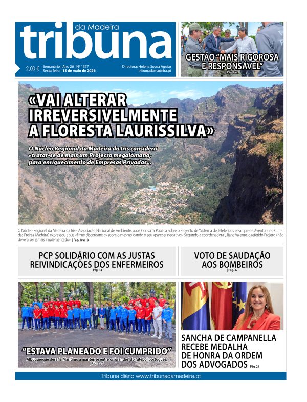 Nº 1377 – 15/05/2026 – Tribuna da Madeira