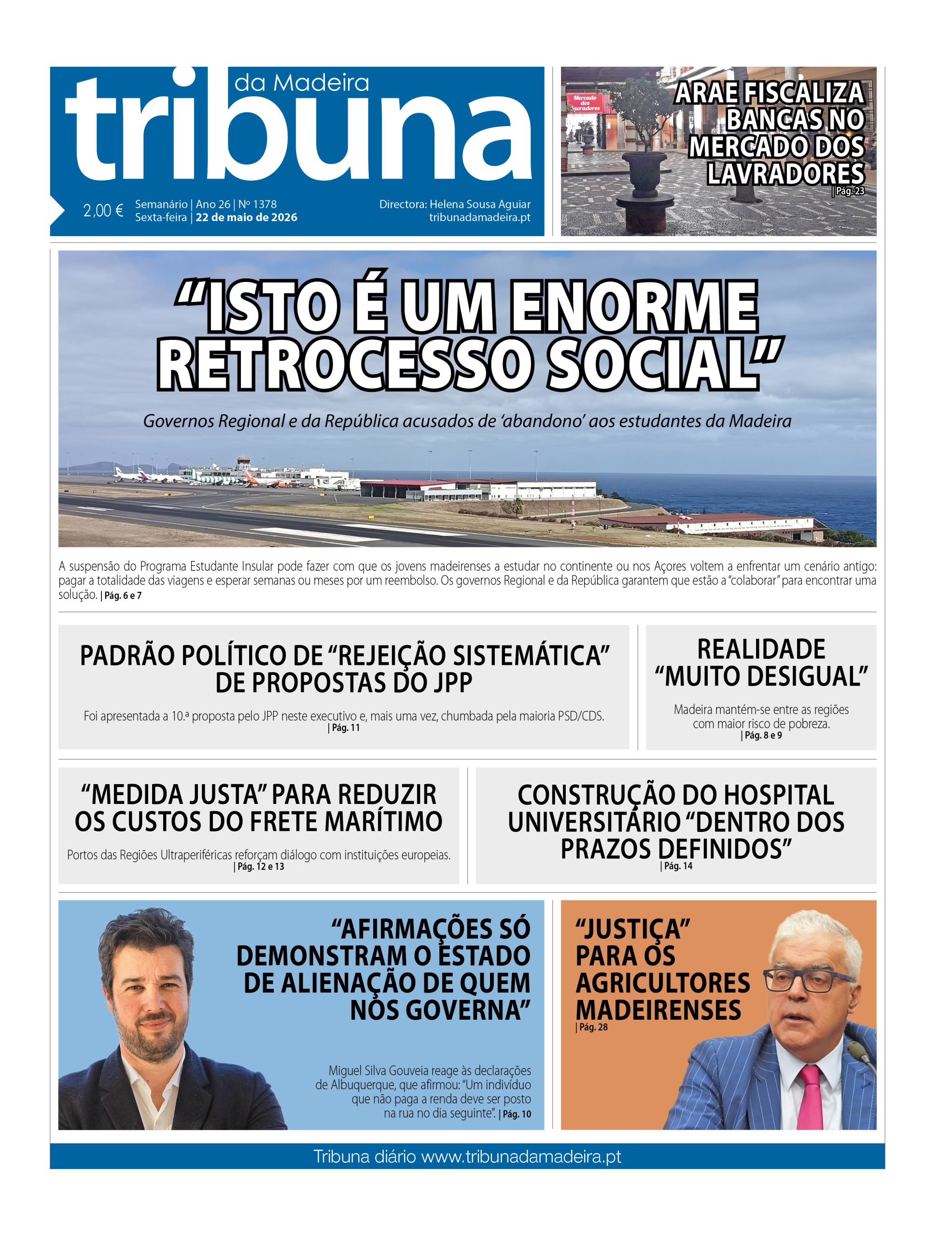 Nº 1378 – 22/05/2026 – Tribuna da Madeira