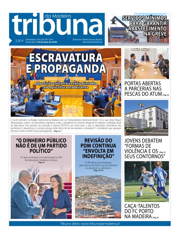 Nº 1379 – 29/05/2026 – Tribuna da Madeira