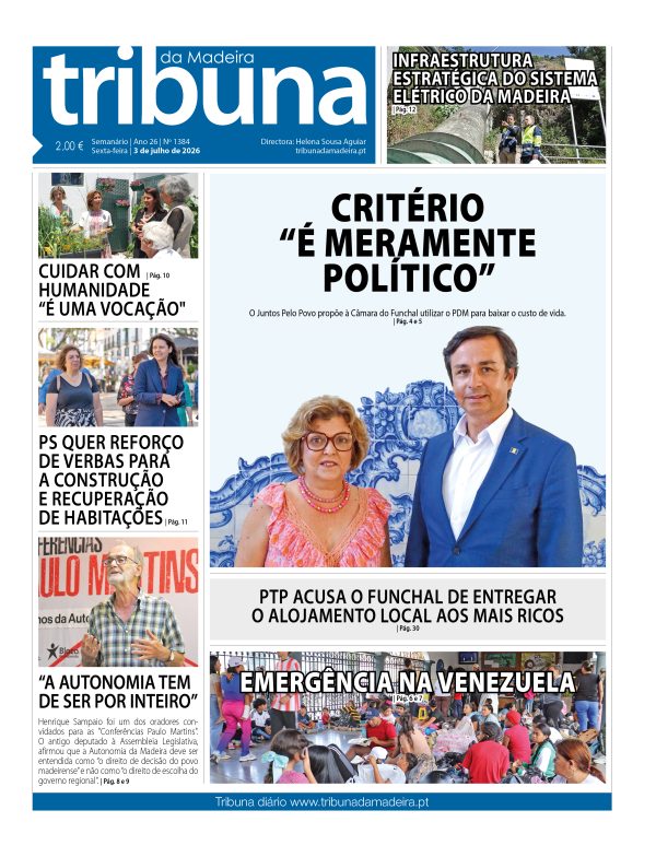Nº 1384 – 03/07/2026 – Tribuna da Madeira