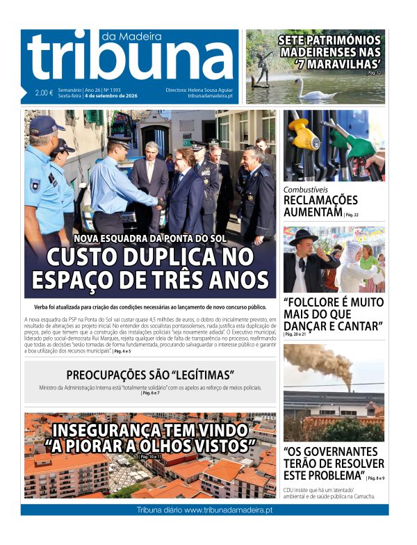 Nº 1393 – 04/09/2026 – Tribuna da Madeira