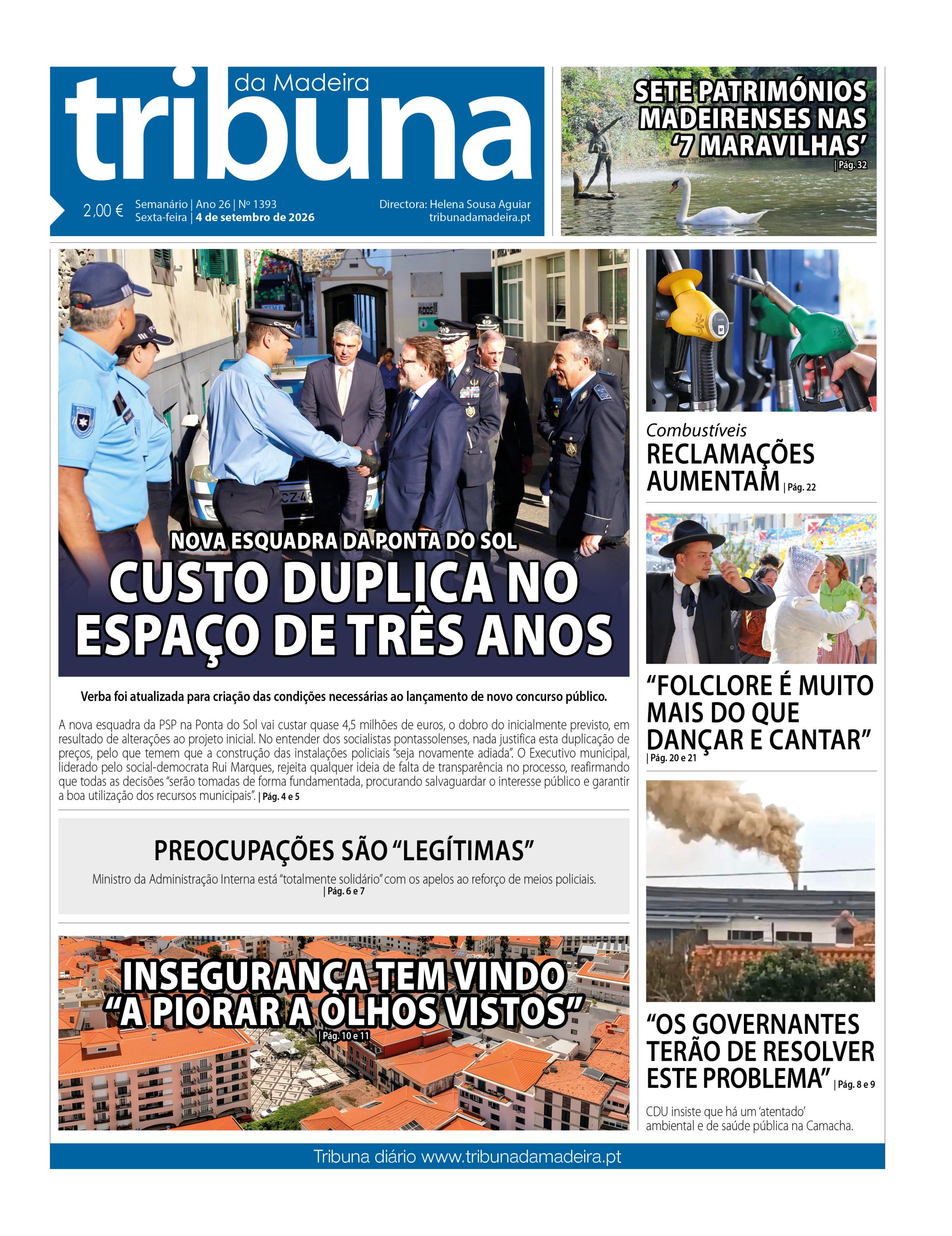 Nº 1393 – 04/09/2026 – Tribuna da Madeira
