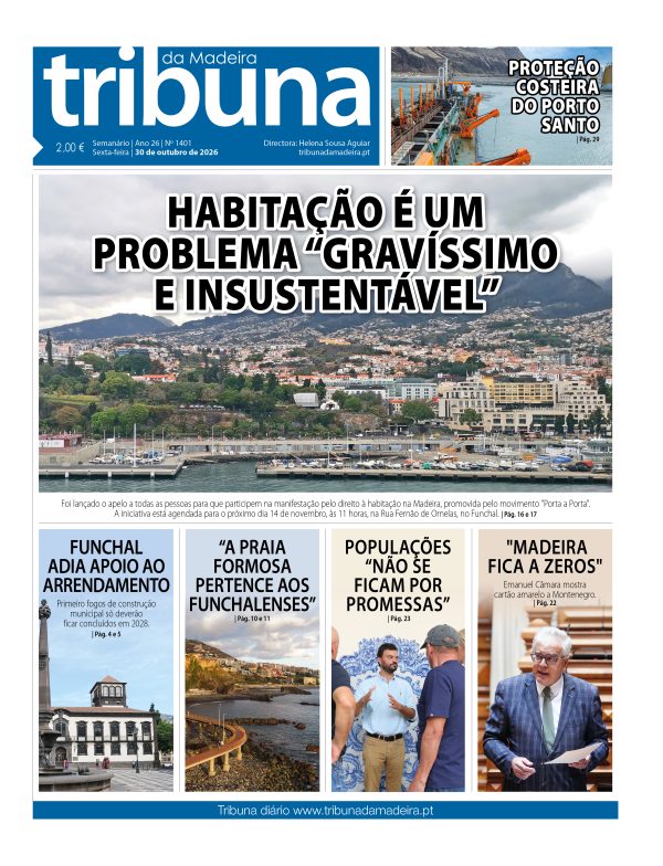 Nº 1401 – 30/10/2026 – Tribuna da Madeira